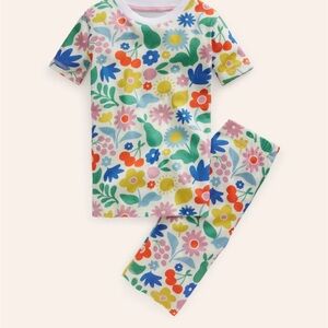 Boden girls pajamas set